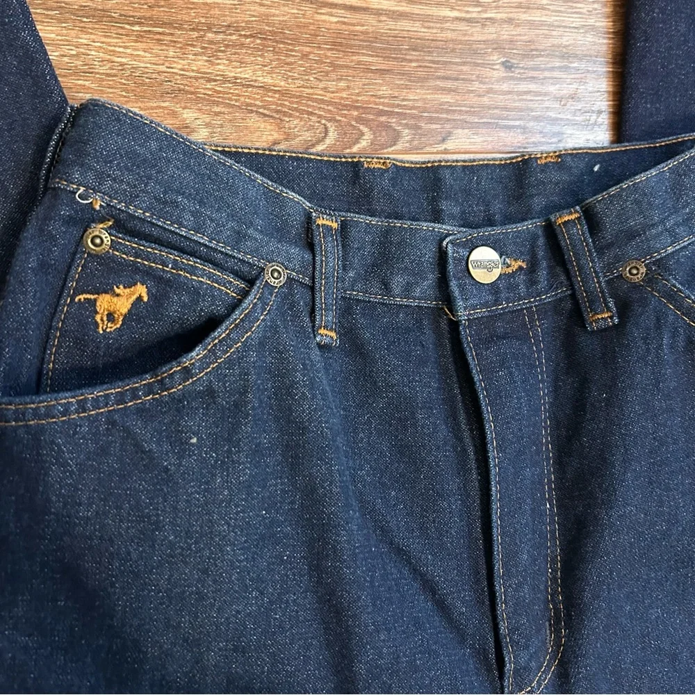 Vintage Wrangler Straight High Rise Jeans Size 2/4 Altered